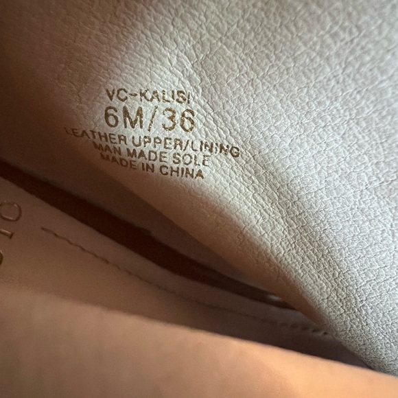 Vince Camuto Kalisi Brown Buttery Soft Leather Peep Toe High Heel Strap Boots - Picture 9 of 9